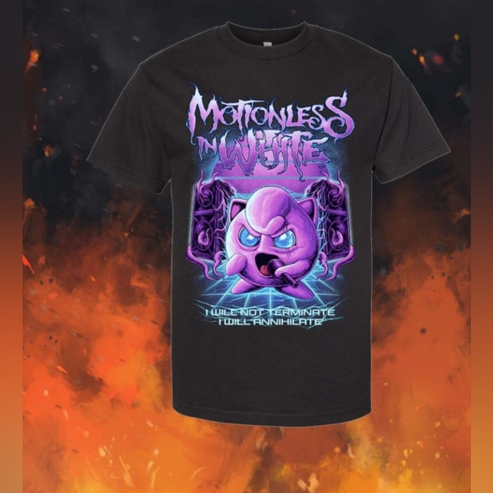 ISO - Motionless in White, Cyberpuff shirt